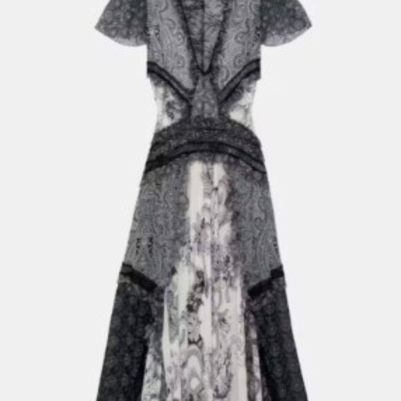 ​Limited Edition 2022 Spring Season Zara Combined Lace Dress - XXL - Picture 7 of 8